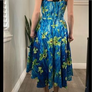 Pinup couture, size S , blue green